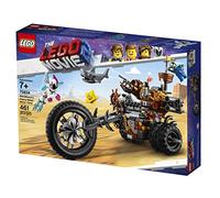 LEGO La LEGO Película 2 - Trimoto Metálica de Barbagris, imaginativo juguete de construcción con vehículo y minifiguras de Dulce Caos y Benny (70834)