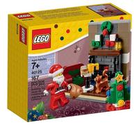 LEGO - La visita de Papa Noel - 40125 (Nuevo Embalaje Deteriorado)