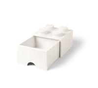 LEGO Ladrillo cajón 4 pomos, 1 cajón, caja de almacenaje apilable, 4,7 l