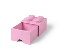 LEGO Ladrillo de 4 espigas con cajón (violeta claro)