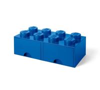LEGO Ladrillo de 8 Espigas con Cajón (azul)