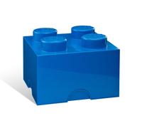 LEGO Ladrillo de Almacenamiento de 4 Espigas (azul)
