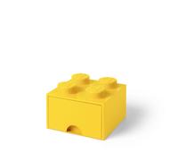 LEGO Ladrillo de Almacenamiento de 4 Espigas con Cajón (amarillo)