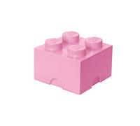 LEGO Ladrillo de Almacenamiento de 4 Espigas (violeta claro)