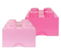LEGO® Ladrillo de almacenamiento (violeta claro/morado brillante)