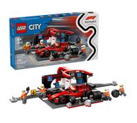 LEGO LEGO City Parada en Boxes de F1 con Ferrari (60443)
