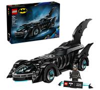 LEGO DC Batman Batmóvil de Batman Forever - Coche de Superhéroe de Juguete y Minifigura - Habitáculo Que se Abre e Interior Detallado - Regalo para Niños y Chicos de 12+ Años 76304