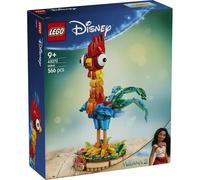 LEGO | Disney Vaiana 2 Heihei Juguete de Construcción - Figura Articulada de Animal con Cabeza Giratoria, Alas Móviles y Plumas en la Cola con Base de Exposición - Regalo para Niñas de 9+ Años 43272