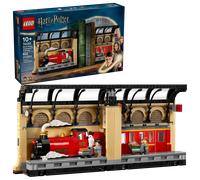 LEGO Harry Potter Rincón Entre Libros: Expreso de Hogwarts - Sujetalibros con un Tren de Juguete -2 Minifiguras (Harry y Ron Weasley) y Figura de Hedwig - Regalo para Niñas y Niños de 10+ Años 76450