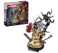 LEGO | Marvel Batalla Legendaria: Spider-Man vs. Sandman - Obra y Superhéroes de Juguete - 3 Minifiguras Inc. Venom - Regalo para Niños de 9+ Años y Fans de Las Películas - 76334