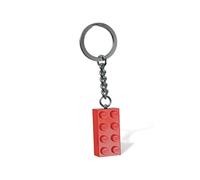 LEGO Llavero de ladrillo LEGO rojo