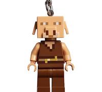 LEGO Llavero Piglin, marrón, Piglin Schlüsselanhänger 9 cm