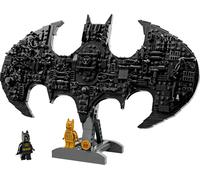LEGO DC Logotipo de Batman - Juguete de Superhéroes con 2 Minifiguras Coleccionables - Maqueta 3D y Decoración de Pared - Regalo para Niños y Adolescentes de 12+ Años Fans de Las Películas 76330