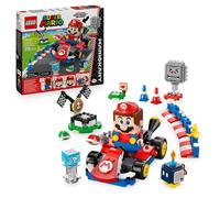 LEGO Mario Kart - Interactive Mario & Standard Kart - Toy Race Course with a Car