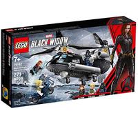 LEGO Marvel 76162 - Chase de Helicóptero de Viuda Negra (271 piezas)
