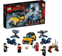 LEGO Marvel 76176 Shang-Chi Escape Del Diez Anillos 321 Pieza Conjunto Edificio