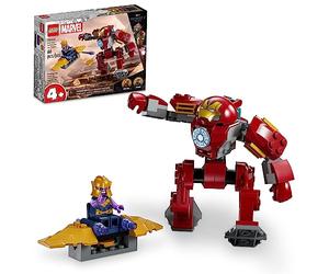 Lego Marvel 76263 - Set de Juguetes de construcción Iron Man Hulkbuster vs Thanos con Figuras de Thanos e Iron Man, Juguete Hulkbuster con Mech móvil para acción de Batalla de superhéroes,
