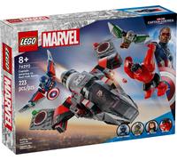 LEGO Marvel 76292 Enfrentamiento Capitán América vs Red Hulk - Nuevo