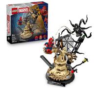 LEGO | Marvel Batalla Legendaria: Spider-Man vs. Sandman - Obra y Superhéroes de Juguete - 3 Minifiguras Inc. Venom - Regalo para Niños de 9+ Años y Fans de Las Películas - 76334