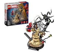 LEGO | Marvel Batalla Legendaria: Spider-Man vs. Sandman - Obra y Superhéroes de Juguete - 3 Minifiguras Inc. Venom - Regalo para Niños de 9+ Años y Fans de Las Películas - 76334