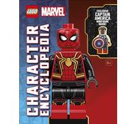 LEGO Marvel Character Encyclopedia: With Exclusive Captain America Minifigure
