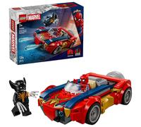 LEGO Superhéroes - Coche de Spider-Man vs. Lobezno Venomizado - 76336