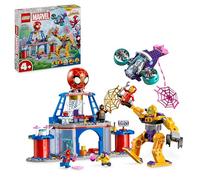 LEGO Marvel Cuartel General Arácnido del Equipo Spidey Juguetes de Superhéroes para Niños y Niñas de 4 Años o Más y Fans, Spidey y su Superequipo, Vehículo de Combate y Minifiguras 10794