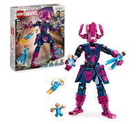 LEGO Marvel Cuatro Fantásticos vs. Figura para Construir de Galactus, Juguete de Construcción de Superhéroes con Minifiguras de la Cosa, Mujer Invisible y Antorcha Humana, Regalo para Niños 76316