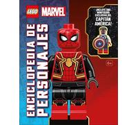 LEGO MARVEL ENCICLOPEDIA DE PERSONAJES (CHARACTER ENCYCL): Incluye una minifigura exclusiva del Capitan America
