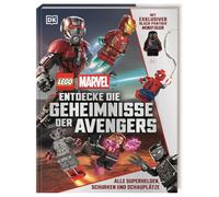 LEGO® Marvel. Entdecke die Geheimnisse der Avengers: Alle Superhelden, Schurken und Schauplätze. Mit exklusiver LEGO® Black Panther Minifigur. Für Fans und Kinder ab 6 Jahren