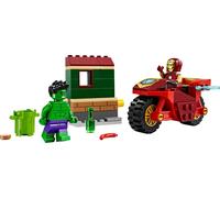 LEGO Marvel: Iron Man con Moto y Hulk - LEGO