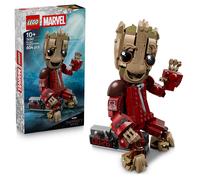 LEGO Marvel Ravager Jumpsuit Groot Figure - Collectible Supe (Importación USA)