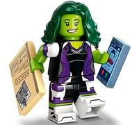 LEGO Marvel Series 2 Minifigura: She-Hulk con capa maléfica LEGO púrpura - Superhéroes 71039
