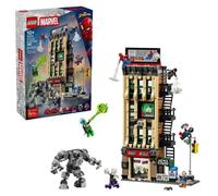 LEGO | Marvel Spider-Man vs. Mysterio: El Daily Bugle - Superhéroe de Juguete con Figura de Acción Meca y 7 Minifiguras - Regalo de Cumpleaños para Niños de 10+ Años y Fans de Las Películas - 76342