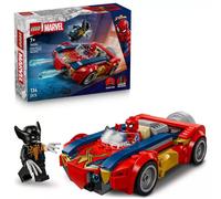 LEGO Superhéroes - Coche de Spider-Man vs. Lobezno Venomizado - 76336