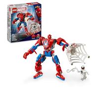 LEGO | Marvel Spider-Man Mech vs. Anti-Venom - Super Hero Figure Building Toy with 2 Minifigures for Imaginative Role Play - Gift for 6 Plus Year Old Boys and Girls 76308