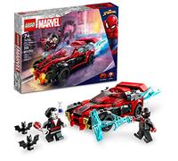LEGO Marvel Miles Morales vs. Morbius, Juguete de Spider-Man para Construir, Coche de Carreras, Minifiguras Spidey, Regalos para Niños y Niñas de 7 Años o Más 76244