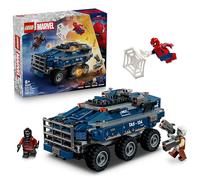 LEGO | Marvel Spider-Man: Persecución del Furgón Penitenciario - Coche Blindado de Juguete de Superhéroes y 4 Minifiguras Inc. Tombstone y Tarántula - Regalo para Niños de 8+ Años y Fans - 76349