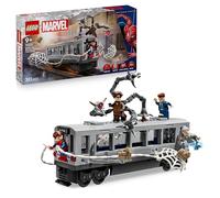 LEGO ǀ Marvel Spider-Man vs. Doc Ock: Escena del Tren Subterráneo - Juguete de Superhéroes con 4 Minifiguras - Regalo Coleccionable para Niños de 9+ Años Fans de Las Películas 76321