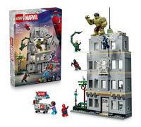 LEGO Marvel Spider-Man vs. Hulk Epic Clash - Interactive Superhero Toy w/ 4-Floo