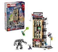 LEGO | Marvel Spider-Man vs. Mysterio: El Daily Bugle - Superhéroe de Juguete con Figura de Acción Meca y 7 Minifiguras - Regalo de Cumpleaños para Niños de 10+ Años y Fans de Las Películas - 76342