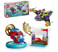 LEGO Marvel Spidey vs. Green Goblin, juguete de superhéroe con figura de duende verde, juguete de Marvel para jóvenes fanáticos de superhéroes, juguete de Spider-Man para niños de 4 a 6 años, 10793