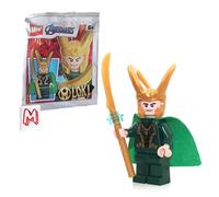 LEGO Marvel Super Heroes Avengers Wrath of Loki Minifigura - Loki con bastón dorado (76152)