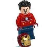 LEGO Marvel Super Heroes Iron Man en suéter festivo minifigura de 76196