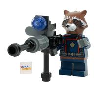 LEGO Marvel Superheroes: Rocket Raccoon Minifigura con Blaster