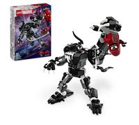 LEGO Marvel Venom Mech Armour vs. Miles Morales, Posable Spider-Man Toy Action F