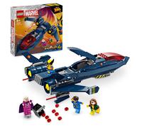 LEGO Marvel X-Jet de los X-Men, Avión de Juguete, Maqueta de construcción de Caz