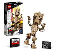 LEGO Marvel Yo Soy Groot, Figura de Decoración para Construir, Juguete de Construcción, Regalo de Guardianes de la Galaxia 2 para Niños, Niñas de 10 Años o Más y Fans de los Vengadores 76217