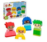 LEGO Mi Primer Duplo Grandes Sentimientos y Emociones, Juguete Personalizable para Bebés, 23 Ladrillos de Construcción de Colores y 4 Personajes, Juego Emocional para Niños de 1.5 Años o Más 10415