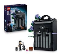 LEGO Miércoles Mochila de Miércoles de Juguete - Maqueta 3D con Portafotos, Mini Muñeca y Figura de Cosa - Decoración para la Habitación - Regalo de Cumpleaños para Niñas y Niños de 9+ Años - 76787
